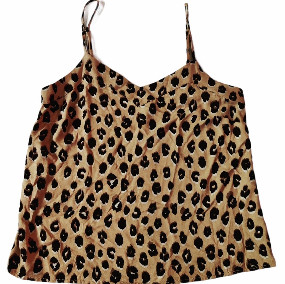 Leopard print cami Xs